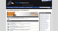 Desktop Screenshot of forextradingforen.de